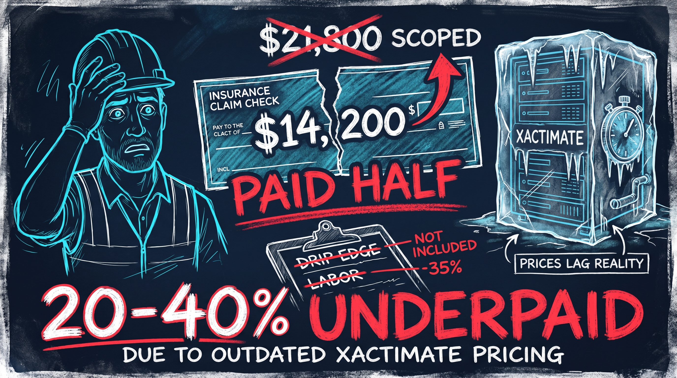 They Didn't Deny Your Claim. They Just Paid You Half of What It Costs.